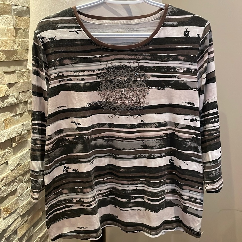 3/4 sleeve top